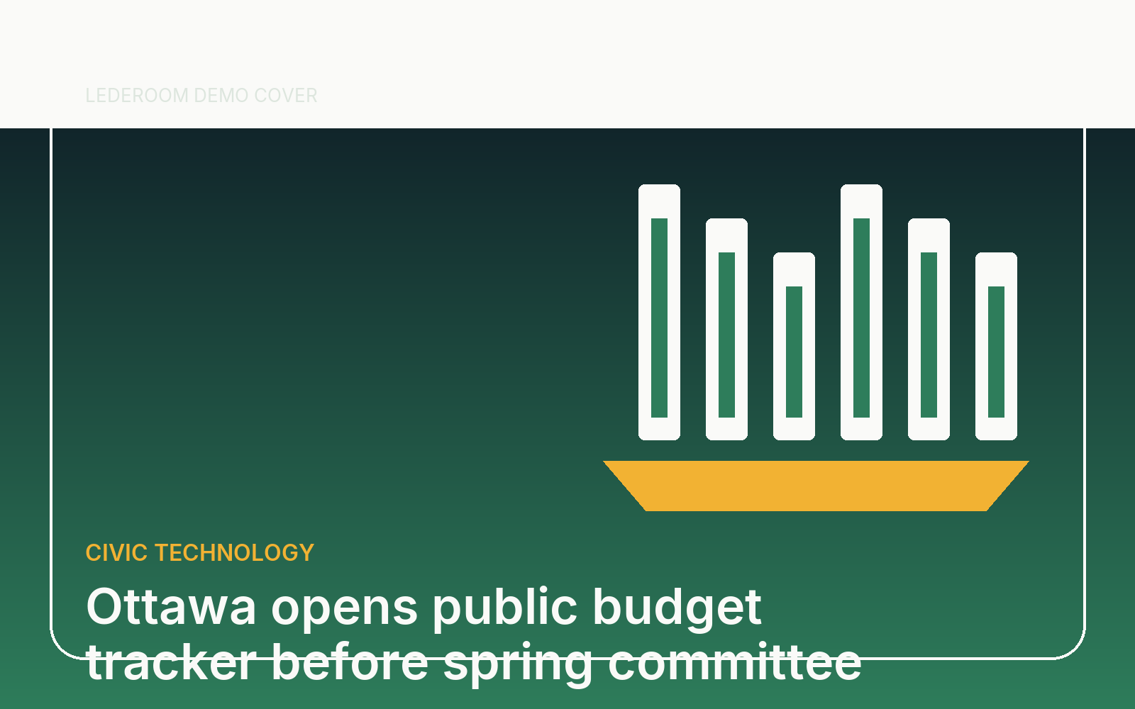 Ottawa lance un outil public de suivi du budget avant le vote du comité ce printemps